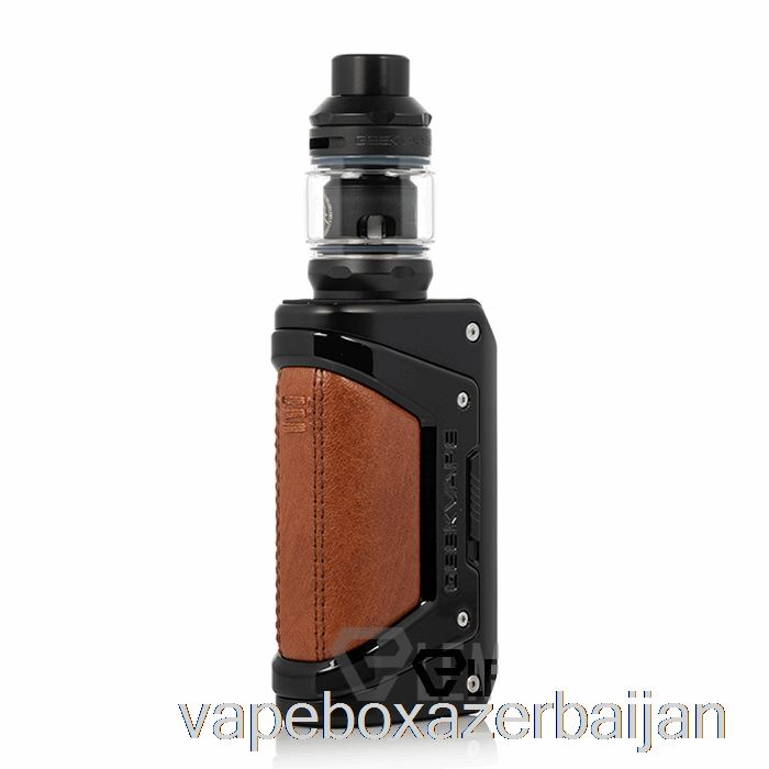 Vape Azerbaijan Geek Vape L200 Aegis Legend 2 200W Starter Kit BLACK (w/ Brown Leather)